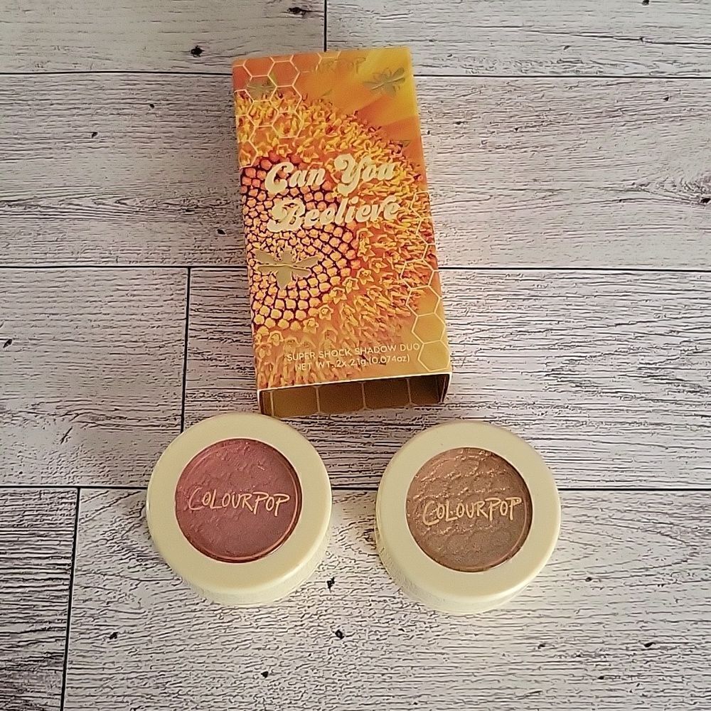 Colourpop Can You Believe Super Shock Shadow Duo